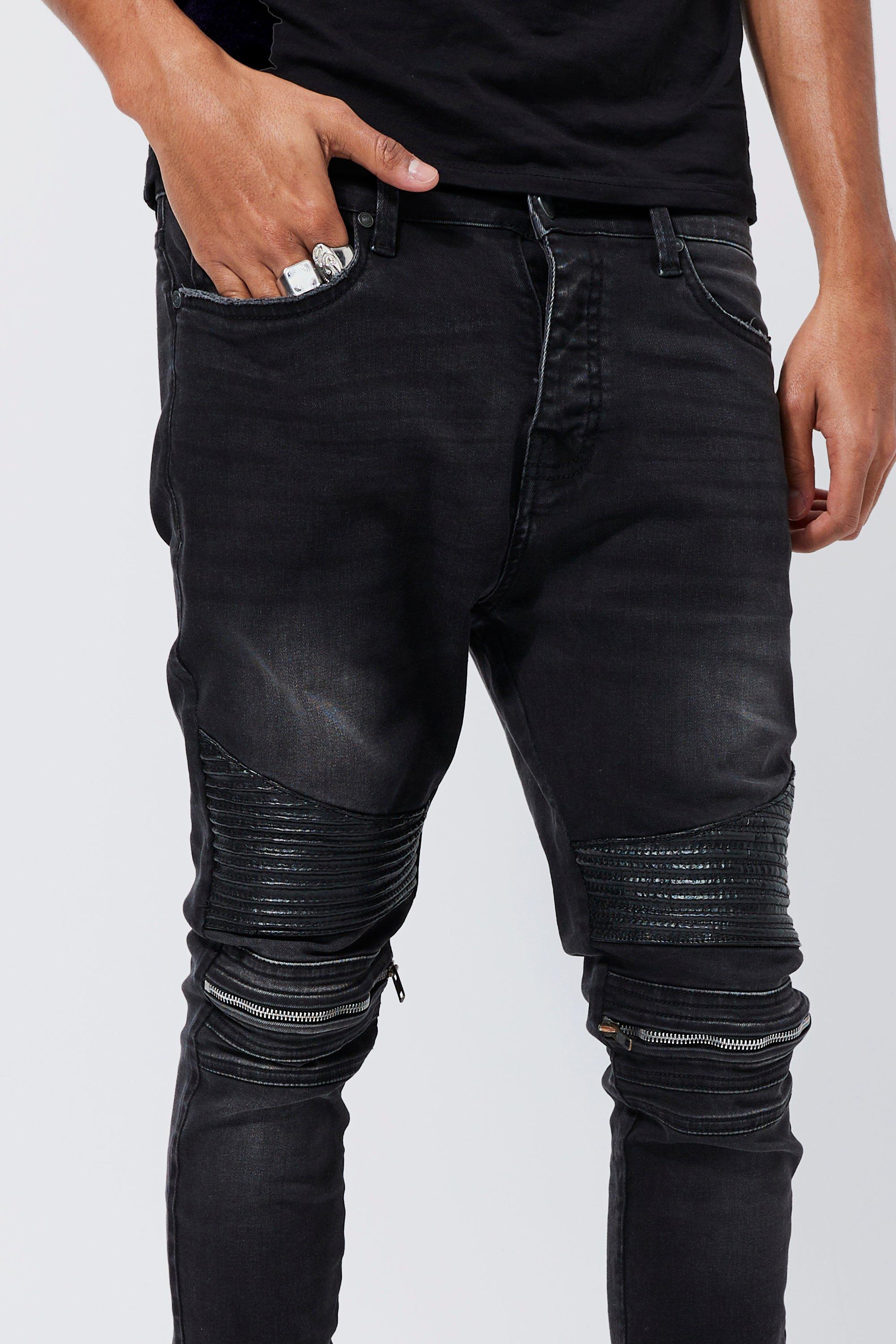 Moto jeans hot sale with zippers